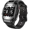 Rainbuvvy 4G LTE Smart Watch Phone, Android 8.1 SL8541E 2GB+16GB IP67 1000mAh 2.13" Touch screen Supporto per risposte SMS/Fotocamera/videochiamate/Wifi/GPS Smartwatch per gli uomini (Modello A)