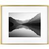 MCS Master & Co. Foundry Metal Gallery, Cornice da parete in ottone, 40,6 x 50,8 cm, con passepartout, fino a 28 x 35,6 cm