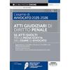 Edizioni Simone L'esame di Avvocato 2025-2026 - Atti Giudiziari di Diritto Penale - 51 Atti Svolti per la Prova Scritta dell'Esame di Avvocato
