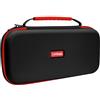 Trust Gaming GXTrust 1251 Custodia Nintendo Switch 2, Cover Anti-Graffio Protettiva con Design Antiurto, Manico, Spazio per 4 Joycon, Porta Nintendo Switch con Tasche per Cinturini e 12 Giochi, Nero