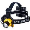 Portwest PA64YBR Lampada Frontale Ultra Power, Giallo/Nero