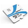 SABRENT Micro SD 1TB v30, SDXC Card UHS-I A2, Scheda Micro SD U3, Micro SD card con lettura fino a 100MB/S, per fotografi professionisti, video maker, vloggers per video, Full HD (SD-MQ30-1TB)