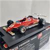 Blum Brumm 1/43 Ferrari 126 C2 Gp Long Beach 1982 Gilles Villeneuve Made In Italy 248