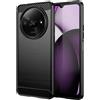 BCASE CUSTODIA B-CASE TPU SILICONE COVER CASE PER XIAOMI REDMI A3 4G CARBON METAL BLACK