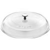 Staub Coperchio bombato, 30 cm, rotondo, vetro