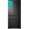 Hisense RF540N4SBF2 Frigorifero Side by Side 533L No Frost Nero Libera Installazione