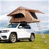 VEVOR Tenda Pieghevole da Tetto Rigida, Tenda da Tetto Naturnest Rigida per 2-3 Persone, Tenda da Tetto Rigida con Scala Telescopica e Materasso Spesso, Impermeabile per Jeep SUV Van Pickup Truck