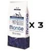 MONGE Superpremium Medium Puppy e Junior 12kg x3pz