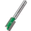 Trend Fresa Dritta 2 taglienti 1/4 gambo 10x19mm TCT 10mm