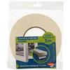 COGEX 85720 - Striscia per finestra, autoadesiva, insonorizzante, universale, adesiva, per porte e finestre, 10 mm x 5 m, profondità 3 mm, colore: bianco