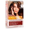 L'Oréal Paris Colorazione Permanente Excellence Universal Nude, Senza Ammoniaca, Con Riflesso Universale, Adatto a Tutti gli Incarnati, Colore Intenso a Lunga Tenuta, Castano 4u