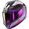Shark CASCO INTEGRALE SHARK RIDILL 2 BERSEK Mat KVV NERO VIOLA FUCSIA OPACO TAGLIA S