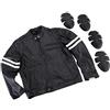 Bikers Gear UK GIACCA in PELLE da MOTO VINTAGE CUSTOM CAFE RACER TAGLIA M