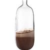 LEONARDO HOME 041671 CASOLARE - Vaso in vetro, 50 cm, colore: Marrone