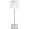 Aigostar Lampada da tavolo Led touch Dory Argento 4W portatile a batteria ricaricabile USB Aigostar