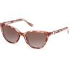 GUESS Gu00189 Occhiali, Marrone Chiaro/Altra, 55 Unisex-Adulto