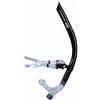 SwimmerShop Boccaglio Frontale Nuoto Professionale | Tubo Respiratore Frontale per Allenamento Tecnico e Resistenza in Piscina | Snorkel Stabile e Ergonomico per Nuotatori Agonisti e Amatoriali (Nero)