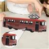TRAM TRAM ELETTRICO Modello di trasporto Modello 1:90 Scala della decorazione da