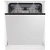 Beko BDIN386E4AD Lavastoviglie da Incasso Scomparsa Totale 16 Coperti C Terzo Cesto Cerniere Slide AutoDose CornerIntense GlassShiel HygieneIntense+