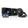ARCTIC Liquid Freezer III 280 - Sistema di raffreddamento ad acqua per PC, dissipatore a liquido All-in-One per CPU AIO, compatibile con Intel e compatibile con AMD, pompa efficiente controllata da