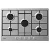 Candy Piano Cottura CHW7X 5 Fuochi A Gas Colore Acciaio Inox Larghezza 75 Cm