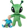 RDCIRP Peluche alieno verde, peluche alieno, peluche animale, bambola morbida a forma di cuscino for fan, ragazze e ragazzi, decorazione for la casa