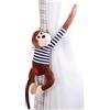 Uposao Peluche Scimmia, Peluche Appeso Bambino, Morbido Braccio Lungo Appeso Peluche Scimmia Peluche Scimmia Gigante Peluche Bambola Giocattolo Peluche Regalo per Bambini, 45cm