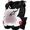 Alpinestars Pettorina Cross Enduro Alpinestars A-4 PLASMA Nero Rosso Bia