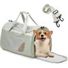 VENATIN Trasportino per gatti di grandi dimensioni e cuccioli fino a 13 kg，Trasportino per Animali Portatile, pieghevole, per il trasporto di gatti e cani,verde