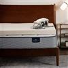 Serta CopperGel - Coprimaterasso in memory foam, misura Queen, rame