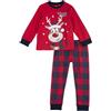 Chicco Pigiami in Cotone - Natale Bambino e Ragazzo/Bambina e Ragazza, Rosso (2), 3 Anni, Designed in Italy