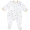 Chicco Tutina in Cotone, Apertura Frontale e entrogamba Pigiamino per Bambino e Neonato, Bianco (3), 18 Mesi Unisex-Bimbi