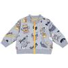 Chicco Felpa con Zip, Felpa Bimbo 0-24, Grigio (1), 2 Anni
