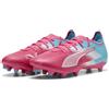 PUMA scarpe gomma PUMA Ultra 6 match re-charge fg rosa/celeste