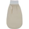 Feel Fine Guanto Esfoliante Turco - Kese Hammam in 100% Seta di Bozzolo Grezza per Uomo e Donna | Scrubber Esfoliante Artigianale per Doccia, Bagno e Sauna (Bianca)