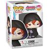 Funko Pop! Animation: Boruto - Code - Probabilità di 1/6 per la Variante Chase - Boruto: Naruto Next Generations - Figura in Vinile da Collezione - Idea Regalo - Merchandising Ufficiale - Anime Fans