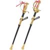 Spinosaurus 2 spade da scherma per bambini in plastica LARP con fodero lungo samurai giocattolo spada Halloween Dress Up accessori (2 pcs-B)