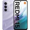 Smartphone Xiaomi Redmi 15 4G Dual Sim 8GB RAM 256GB - Sandy Purple EU