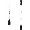 Dioche 2 Pezzi Pagaia per Kayak, Pagaia Combinata Divisibile Pagaia per Barca in Lega di Alluminio, 126cm Coppia di Remi per Canoa Kayak Gonfiabile SUP Barche Gommone