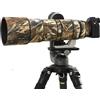 ROLANPRO Copertura Camouflage per Obiettivo compatibile con Sony FE 200-600mm F5.6-6.3 G OSS Giacca Custodia Protettiva per Obiettivo-#39 Canne B Impermeabile