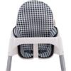 JYOKO KIDS Cuscino per il seggiolone compatibile con Ikea antilop, 100% Cotone (Vichy)