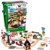 BRIO World - Set Deluxe il Mondo della Ferrovia, Set Costruzioni Trenino in Legno, Giocattolo per Bambino e Bambina 3+ Anni