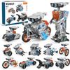 Jiakora STEM Robot Set, 12 in 1 Robots Giocattoli Educativi per Ragazzi Ragazze, 202 pezzi Kit di Costruzioni Scientifiche Giocattolo, Regalo Compleanno Natale per Bambini 8 9 10 11 12 13 14 Anni