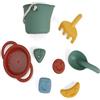 VIKINGTOYS- Viking Toys 5382041 Reline-Set Sabbia, 8 Pezzi, con Secchio e colino, Giocattolo da Spiaggia per Bambini dai 12 Mesi in su, Colore