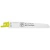 FEIN Lama per legno e plastica per seghetto gattuccio ASAS18-21 K AS BIM 130T5/8 WP