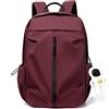 FANDARE Zainetti Cartelle per la scuola Zaino Scuola Zaino Casual Zaino Uomo Donna Zainetto per Adolescenti Studenti Scuole Università Viaggiare Daypacks Impermeabile Poliestere Rosso