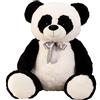 Lifestyle & More Orso panda gigante XXL 100 cm grande orso di peluche panda morbido e vellutato - da amare
