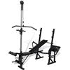 ShCuShan Panca Multifunzione Fitness a Casa,Panca Multifunzione - Regolabile,Estensioni delle Gambe, Stazione Butterfly- Palestra casa, Portabilanciere, Panca Pesi, Fitness