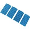 Qcwwy Filtri per Acquario, 4 Pezzi Cartucce Filtranti Blu Acquario Serbatoio di Tartaruga Filtro al Carbone Cartucce di Carbonio Elemento Filtrante per Acquario Sostituzione per