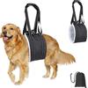 XFSRG Imbracatura Cani Imbracatura Zampe Posteriori Regolabile Ripristinare la Debolezza Nella Gamba Posteriore per Sostenere Cani Anziani Feriti e Disabili (Nero, S)